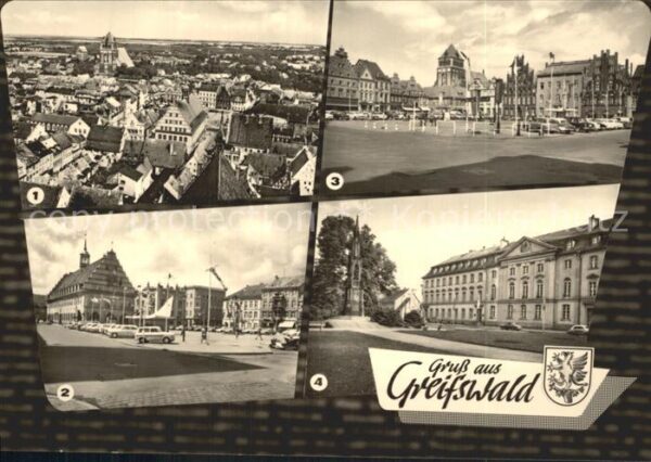 Greifswald Mecklenburg Vorpommern Platz der Freundschaft Rubenow Platz Un