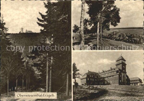 Oberwiesenthal Erzgebirge Fichtelberg Haus H. Berg