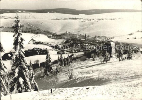 Oberwiesenthal Erzgebirge Kurort Winter