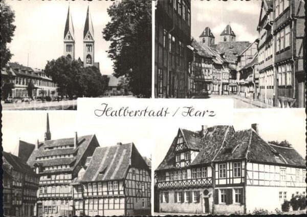 Halberstadt Domplatz Taubenstrasse Kulk Gleimhaus