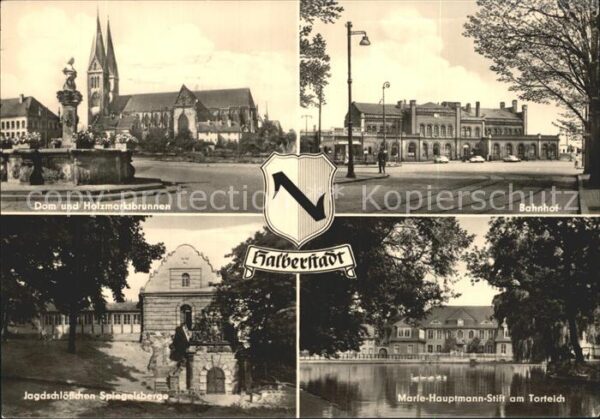 Halberstadt 

Dom und Holzmarktbrunnen Bahnhof Ja