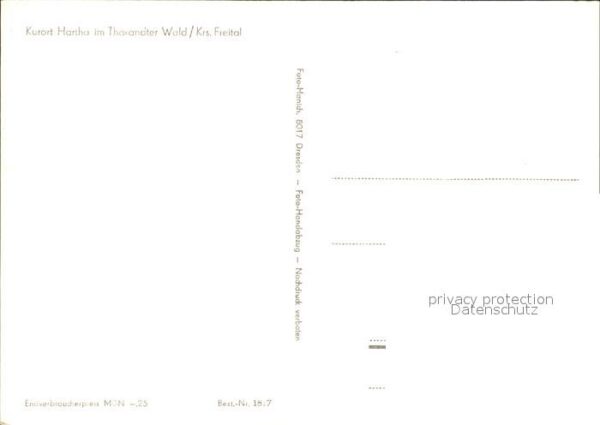 Hartha Tharandt Kurort Tharandter Wald – Bild 2