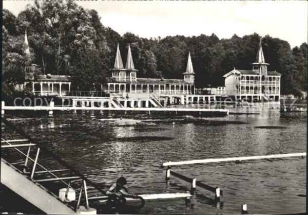 Heviz Ungarische Volksrepublik Thermalsee