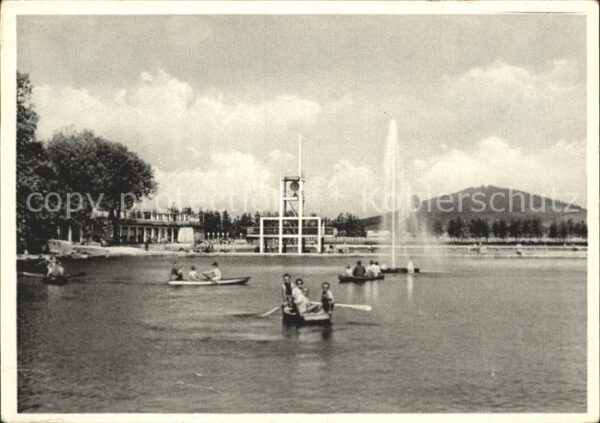 Grossschoenau Sachsen Freibad der DDR Sprungturm