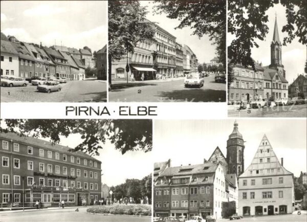 Pirna Tischerplatz Karl-Max-Strasse Dr.-Wilhe