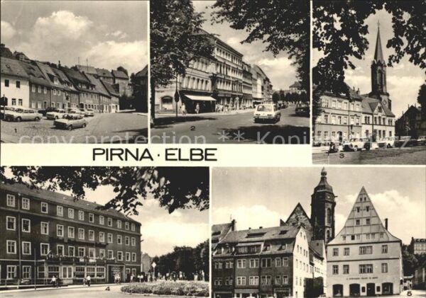 Pirna Tischerplatz Karl-Max-Strasse Dr.-Wilhe