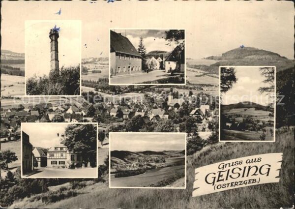 Geising Erzgebirge Teilansichten