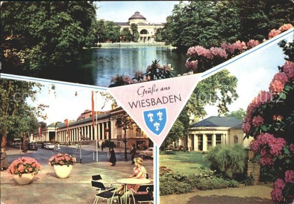 Wiesbaden Kurhaus Theater Kolonnade Gartengolfpla