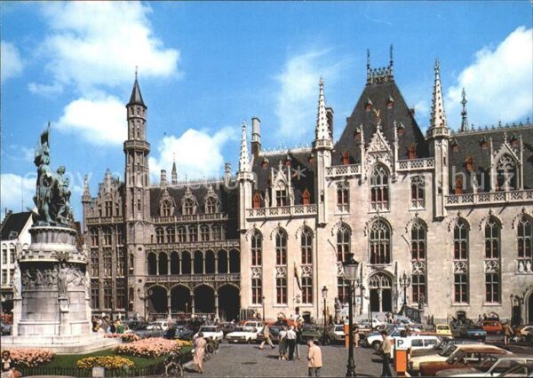 Brugge Marktplatz Sitz der Provinzialbehörde