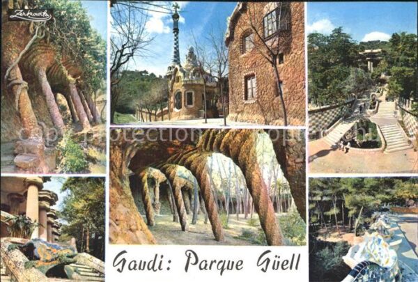 Barcelona Cataluna Gaudi Parque Güell