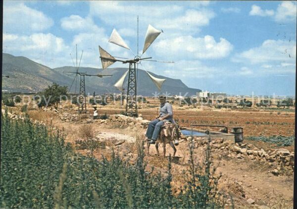 Kreta Crete Bewasserungsmühle
