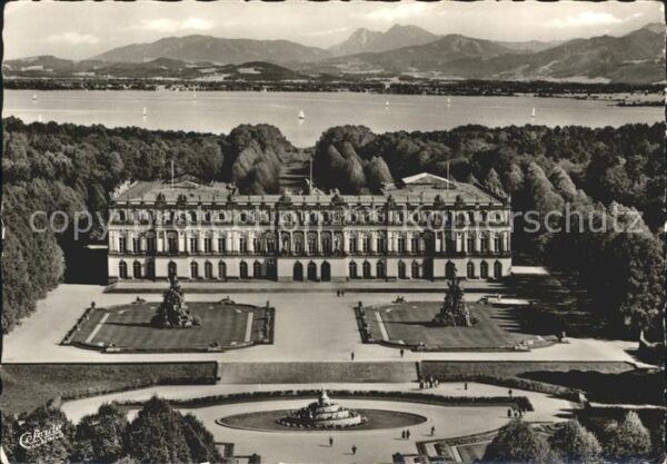 Herrenchiemsee Schloss Herrenchiemsee Latona Brunnen
