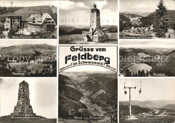 Feldberg Schwarzwald Bärental mit Titisee Hotel Feldberger H