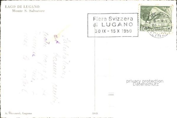 Lago di Lugano TI Monte S. Salvatore – Bild 2