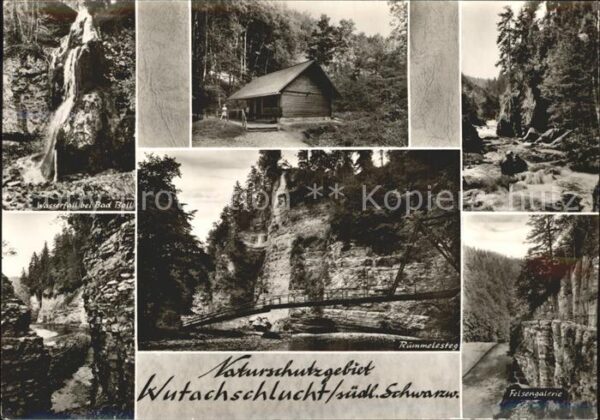 Schwarzwald Naturschutzgebiet Wutachschlucht Rümmel