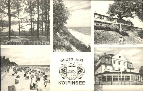 Koelpinsee Usedom Strand Gebäude