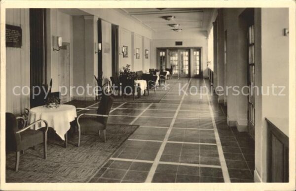 Friedrichroda Erholungsheim Walter Ulbricht Vestibül