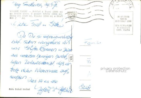 Vysoke Tatry Tupej Dracie pleso – Bild 2