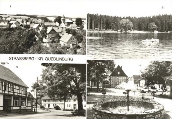 Strassberg Harzgerode Treuer Nachbarstein Konsum-Gaststätte L