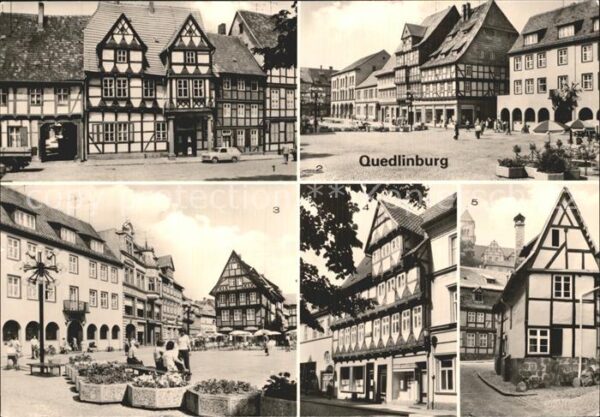 Quedlinburg Klopstockhaus Markt Schneemelcherhaus F