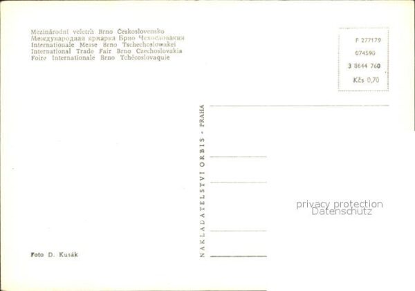 Brno Bruenn Internationale Messe – Bild 2