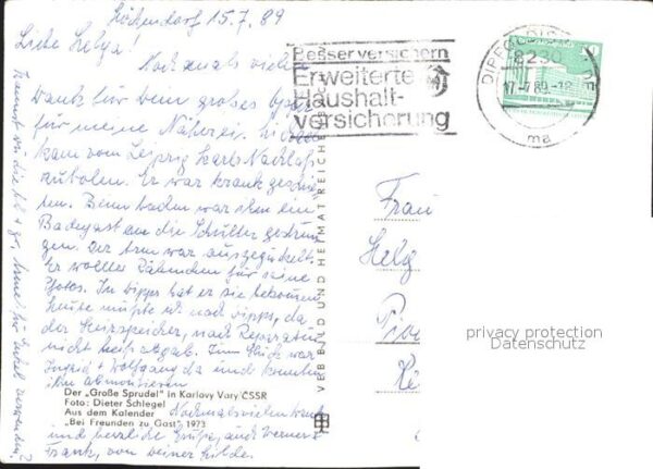 Karlovy Vary Grosse Sprudel – Bild 2
