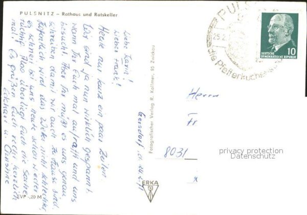 Pulsnitz Sachsen Rathaus Ratskeller – Bild 2