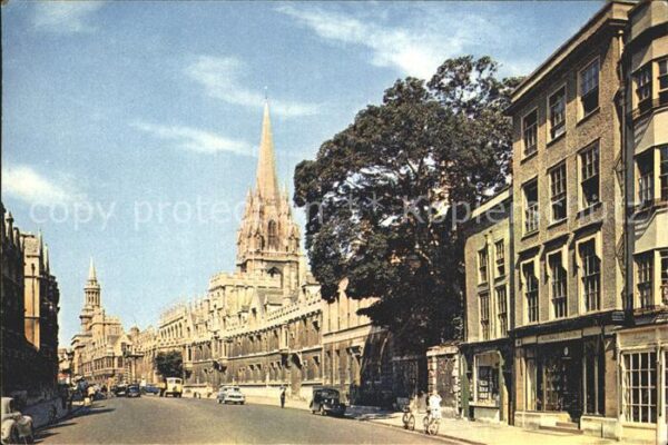 Oxford Oxfordshire High St. Mary-the-Virgin