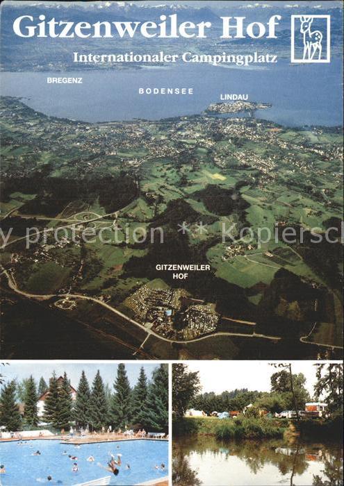 Lindau Bodensee Gitzenweiler Hof Fliegeraufnahme Bodens