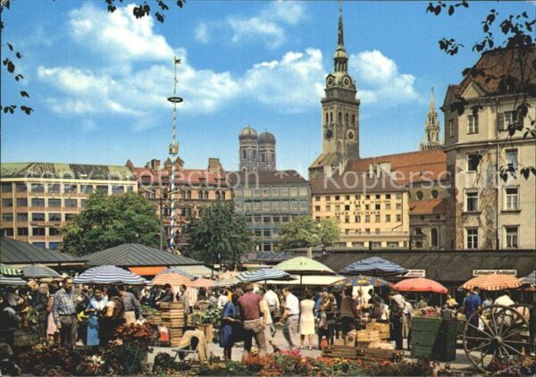 Muenchen Viktualienmarkt