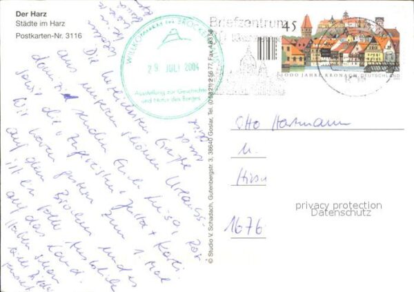 Ilsenburg Harz Wernigerode Bad Lauterber Hahnenklee – Bild 2