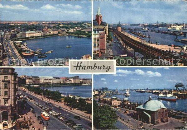 Hamburg Hafen Brücke