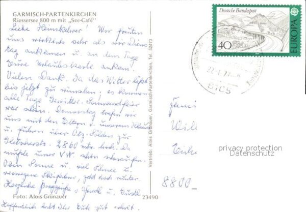 Garmisch-Partenkirchen Riessersee See-Cafe – Bild 2