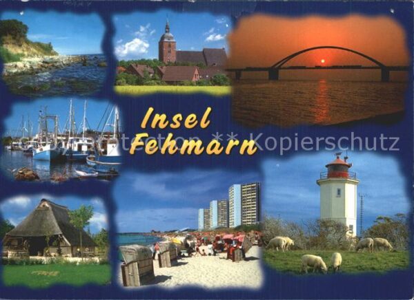 Fehmarn Turm Hütte Strand Kirche Brücke