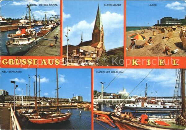 Kiel Laboe Alter Markt Nord-Ostsee Kanal Sch