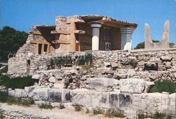 Knossos Cnosse Kreta Ruine Propyläen