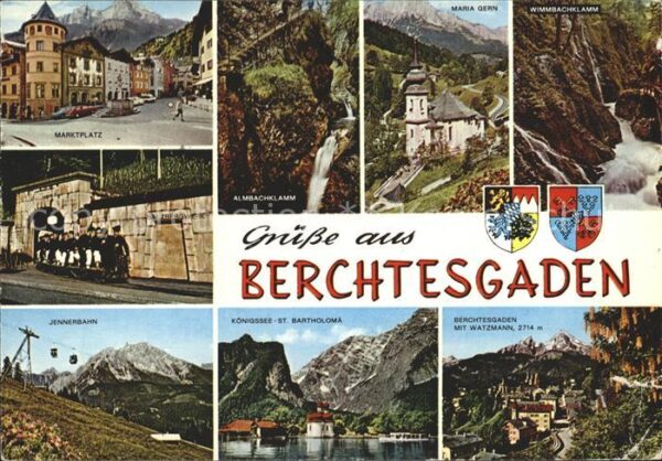 Berchtesgaden Wimmbachklamm Watzmann Königsee St. Bar