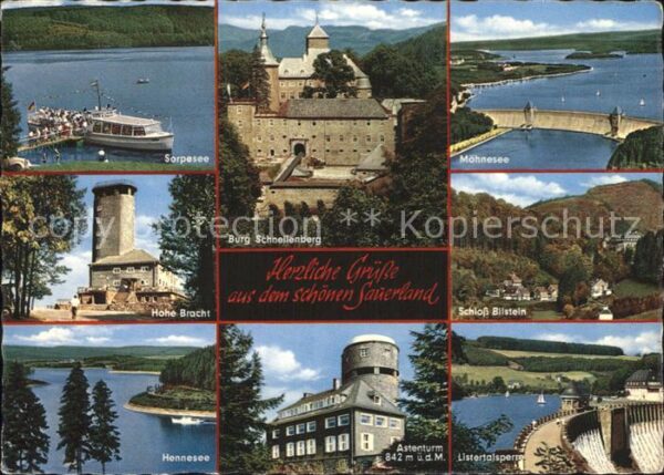 Astenturm Hochsauerland Burg Schnellenberg Möhnersee Hohe-Brach