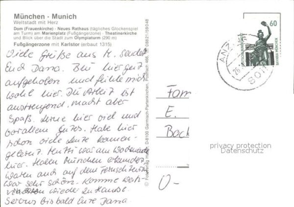 Muenchen Dom Frauenkirche Neues Rathaus Marienpl – Bild 2