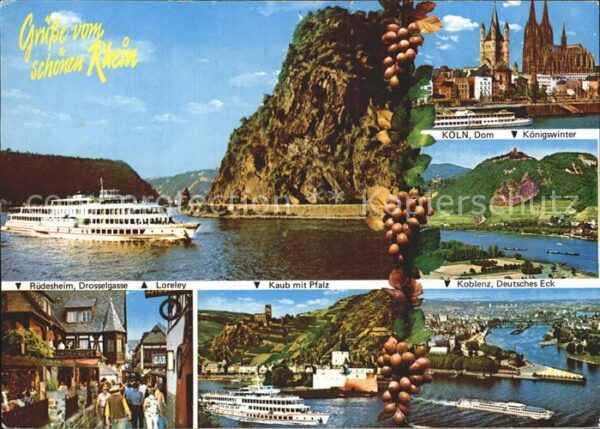 Koeln Rhein Dom Königswinter Koblenz Deutsches Eck