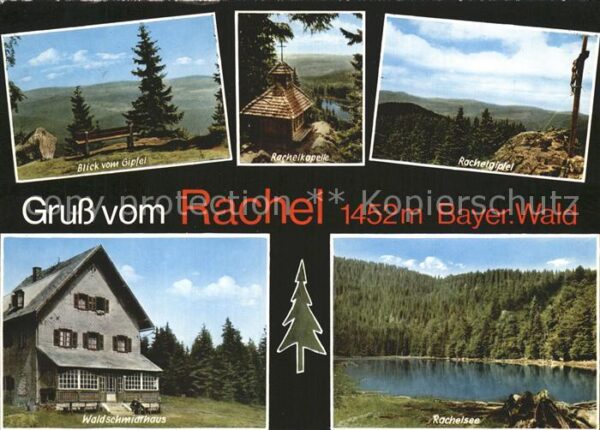 Rachelsberg Rachelkapelle Gipfel Rachelsee Waldschm