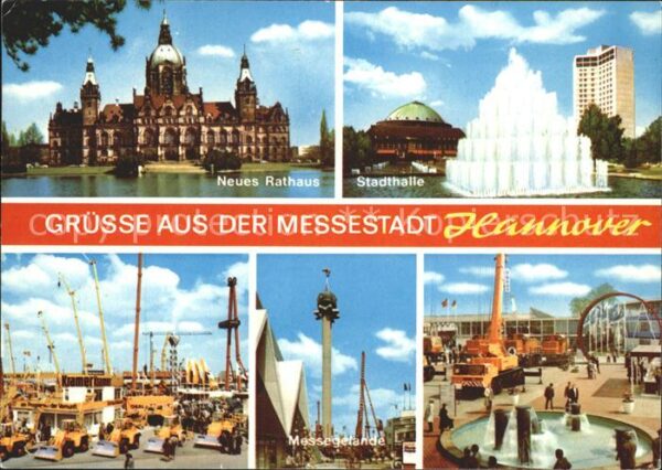 Hannover Rathaus Stadthalle Messegelände