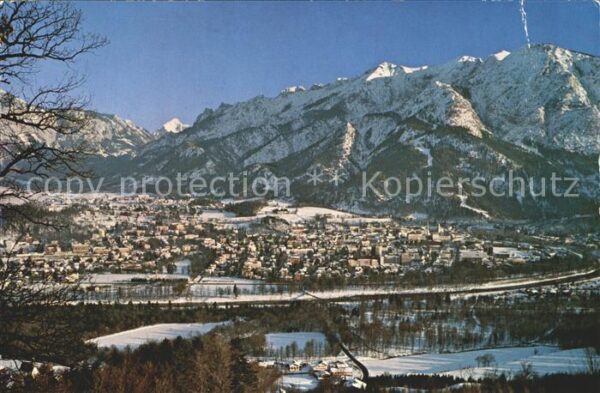 Bad Reichenhall mit Hohem Göll und Lattengebirge Predig