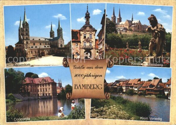 Bamberg Kaiserdom Kloster Michelsberg Klein-Ven