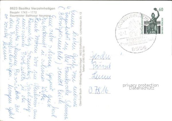 Vierzehnheiligen Wallfahrtskirche – Bild 2