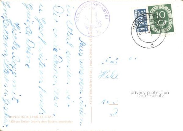Ettal Fliegeraufnahme Benediktinerabtei – Bild 2