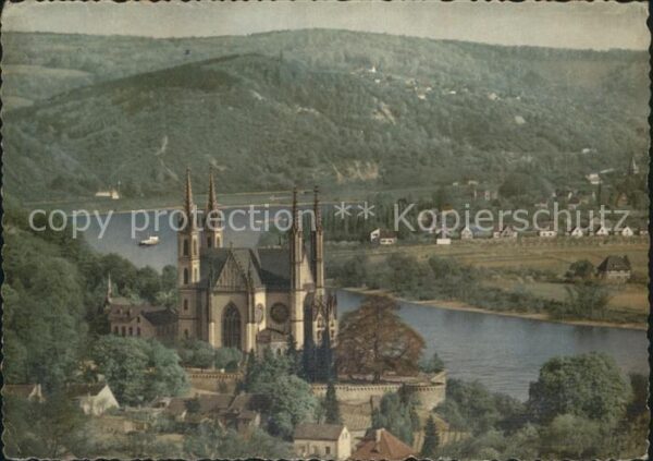 Remagen Fliegeraufnahme Appolinariskirche