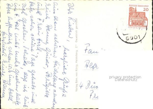 Heidelberg Neckar Schlosshof – Bild 2