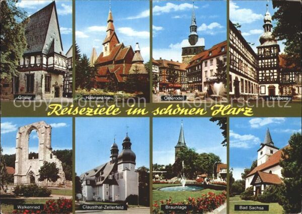 Harz Region Goslar Hahnenklee Osterod Herzberg Walk