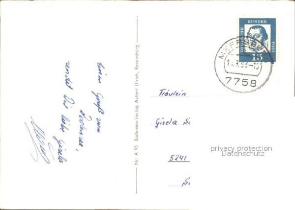 Meersburg Bodensee Obertor Schloss Steigstrasse – Bild 2